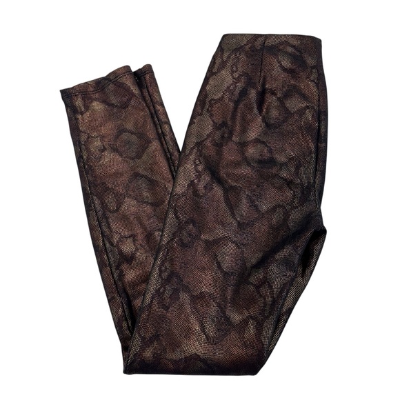 MOTHER High Waisted The Looker 24 Black Snake Skin Pants - Picture 12 of 16